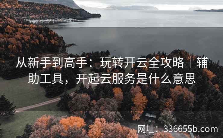 从新手到高手：玩转开云全攻略｜辅助工具，开起云服务是什么意思